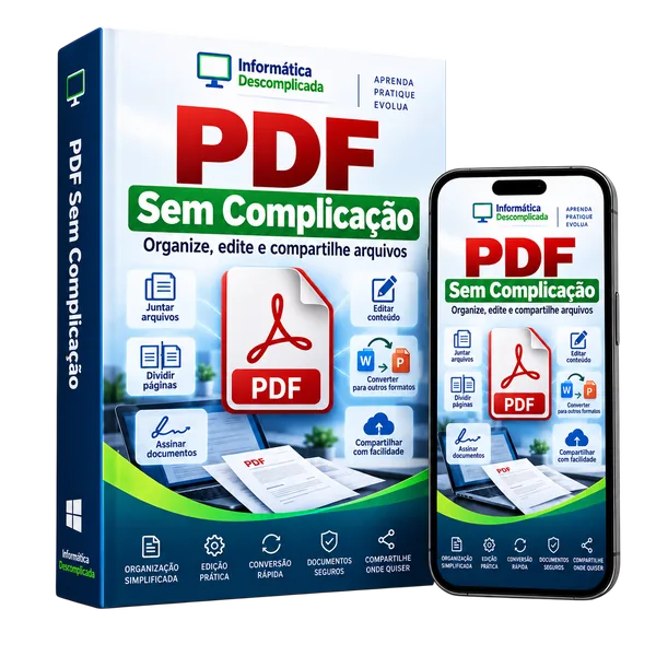 Mockup do bônus 03: PDF Sem Complicação
